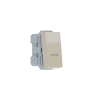 ПРЕКИНУВАЧ 2 ПОЛЕН 16А КРЕМ МОДУС 412206